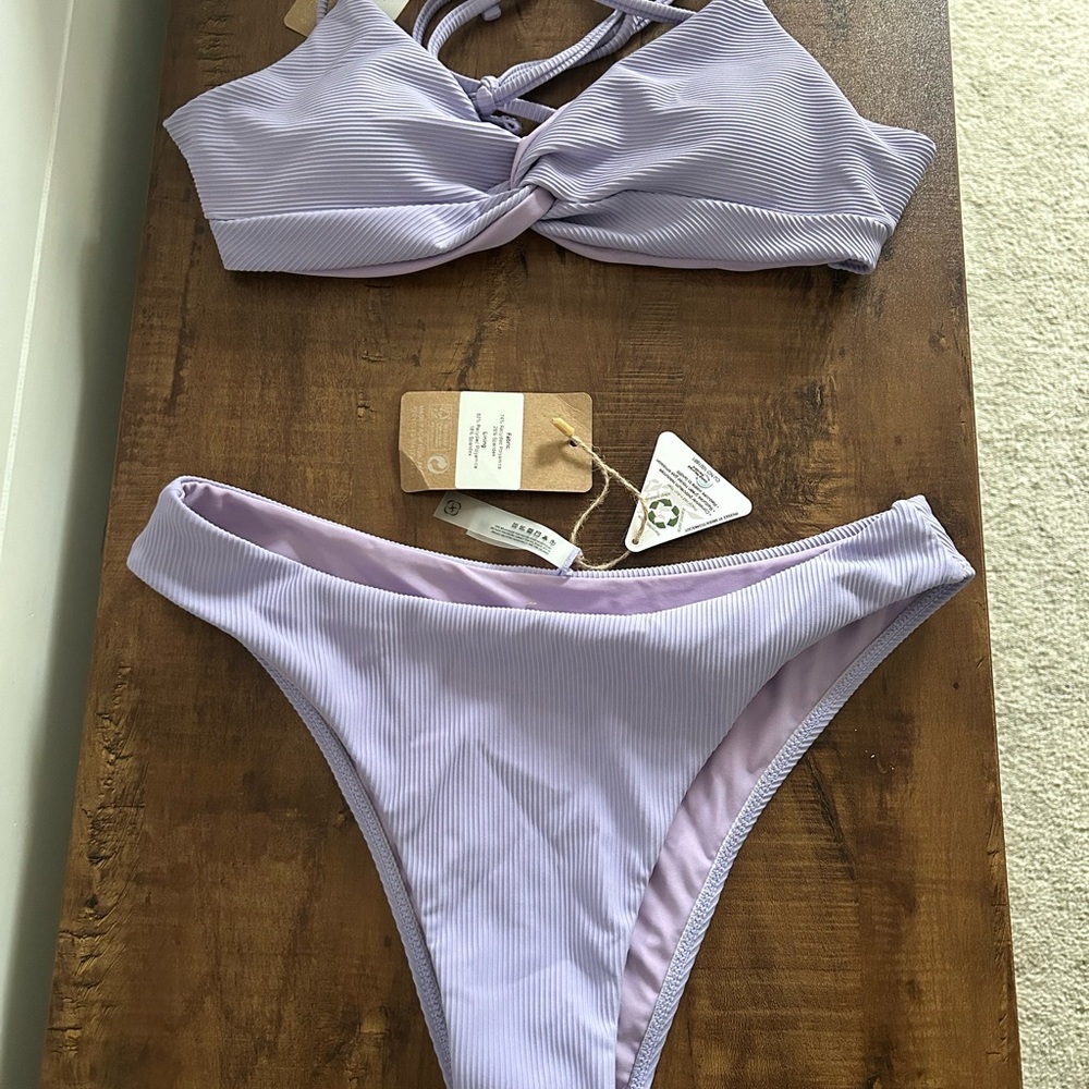 BERLOOK Lavender Bikini Set